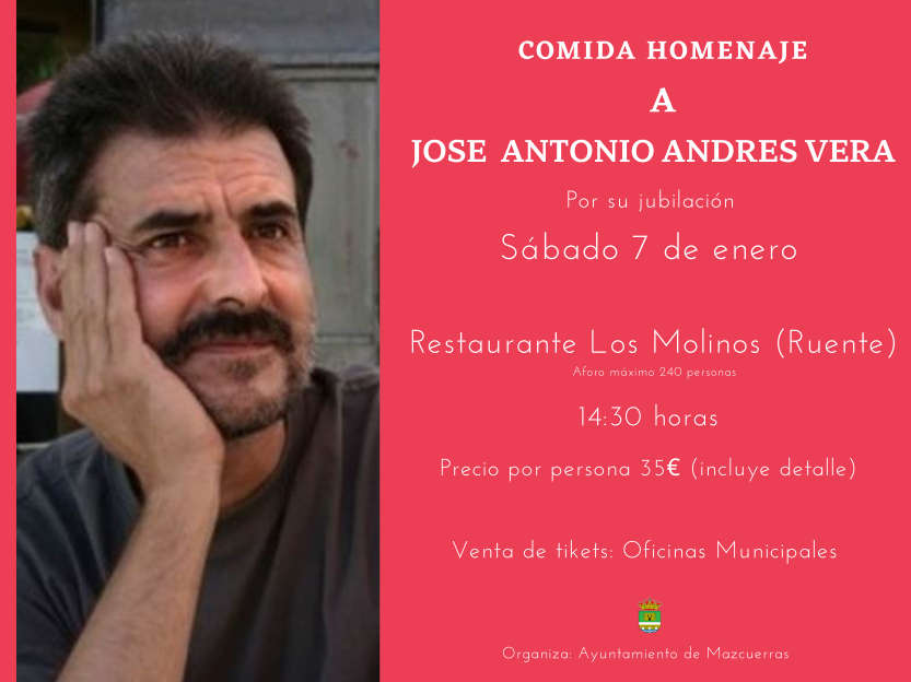 HOMENAJE A JOSE ANTONIO ANDRES VERA